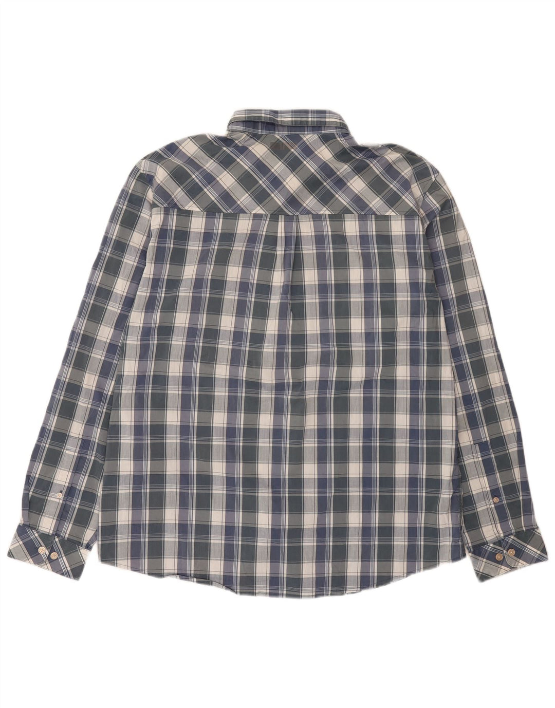Camicia da uomo Rohan XL in poliestere a quadri blu
