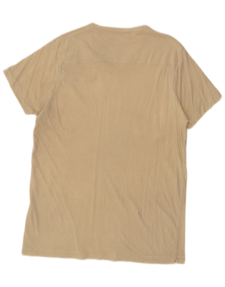 T-shirt da uomo French Connection Top XL in cotone beige