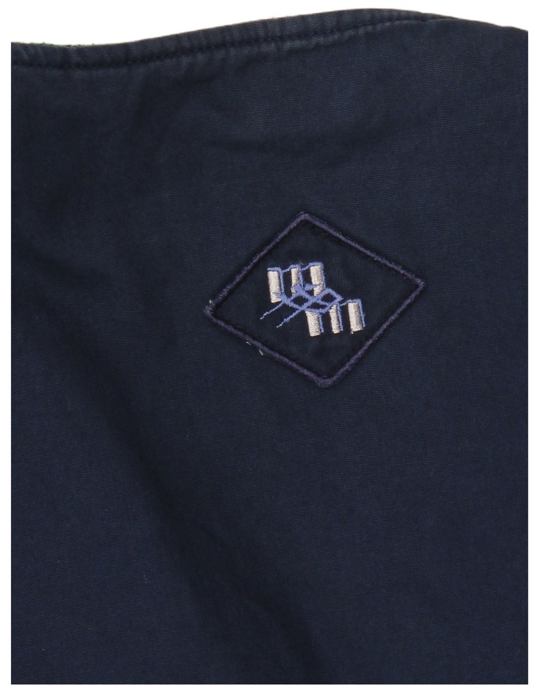 Gilet reversibile vintage da uomo grande Fair Isle multicolore