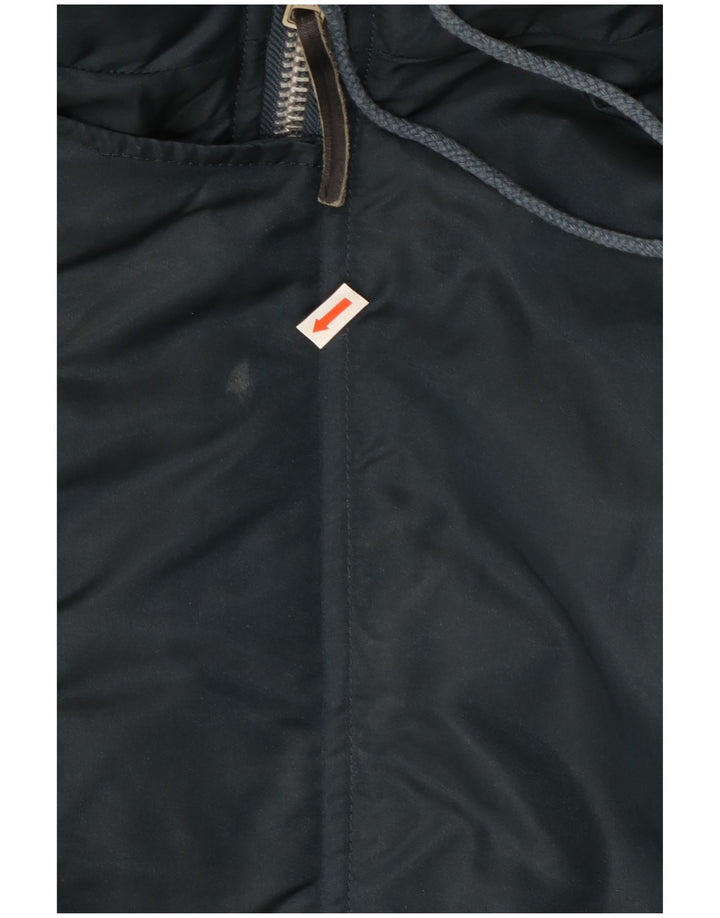 Giubbotto bomber con cappuccio Rifle da uomo tipo G-1 UK 40 grande blu navy