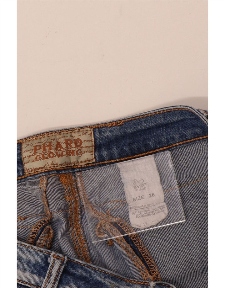 Jeans slim da donna Phard W28 L33 cotone blu