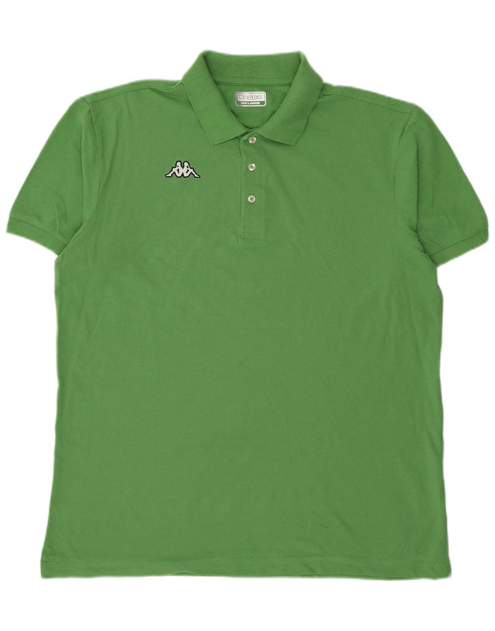 Polo Kappa Uomo 3XL Cotone Verde
