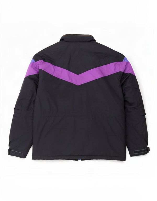 Giacca da sci da uomo Sergio Tacchini UK 42 XL Blu Navy Colourblock