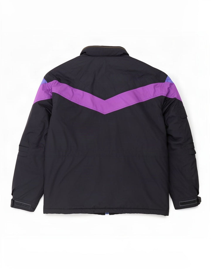 Giacca da sci da uomo Sergio Tacchini UK 42 XL Blu Navy Colourblock