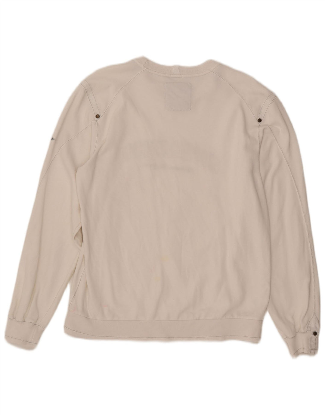 CHAMPION Felpa con grafica da uomo Maglione grande bianco