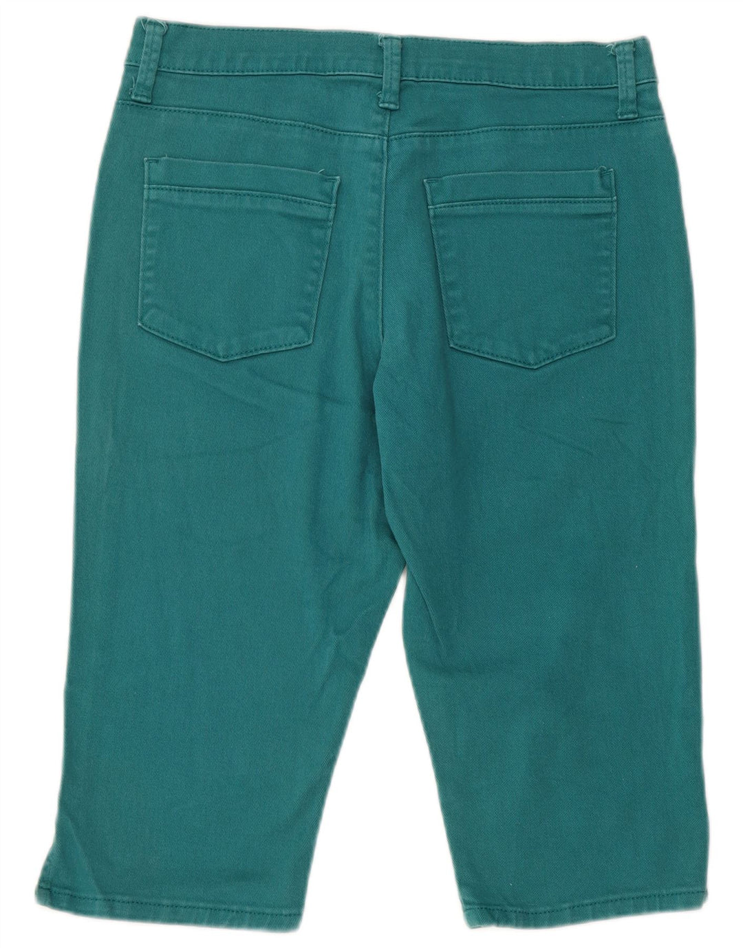 Pantaloncini di jeans Lee da donna vestibilità classica US 8 medi W30 cotone verde