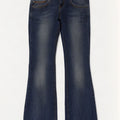 Jeans svasati da donna Tommy Hilfiger W29 L32 cotone blu