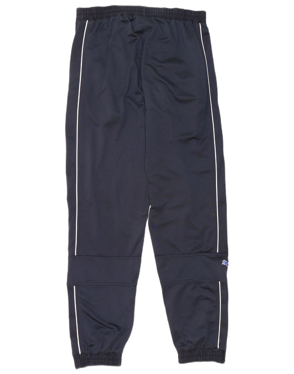 Puma Pantaloni da tuta con grafica da uomo Joggers Large Blu Navy Poliestere