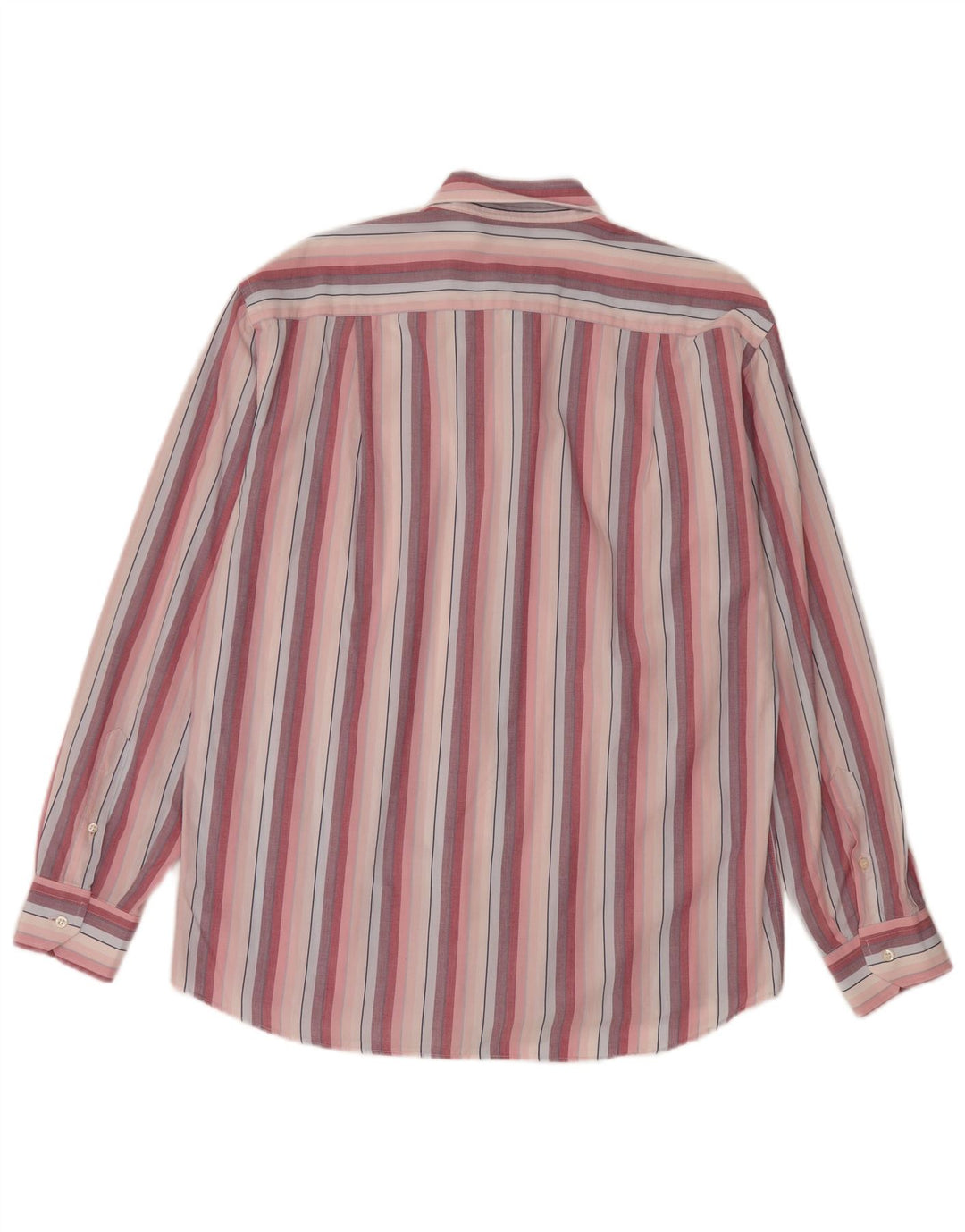 Camicia da uomo Roccobarocco taglia 41 16 cotone a righe grandi rosa