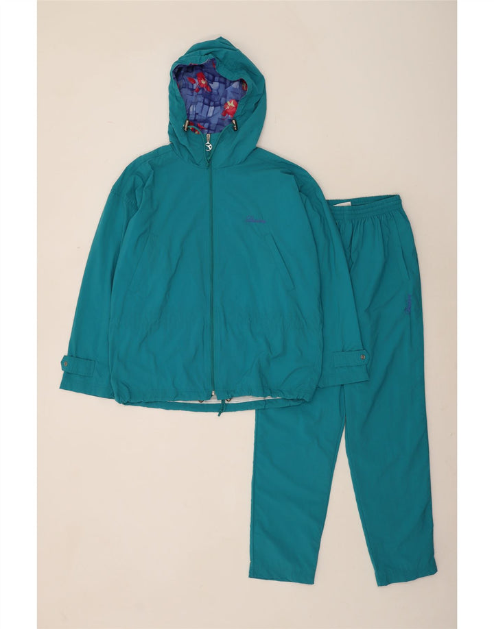Tuta intera oversize con cappuccio da donna Diadora UK 14 blu medio in poliammide