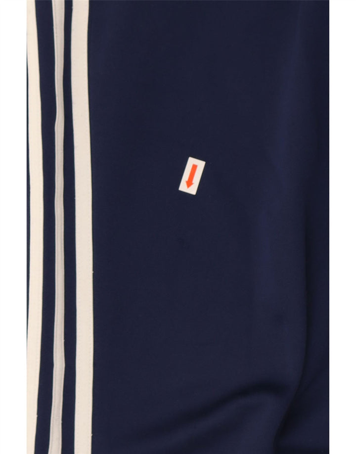 Pantaloni da tuta Adidas Climacool da uomo medi in poliestere blu navy
