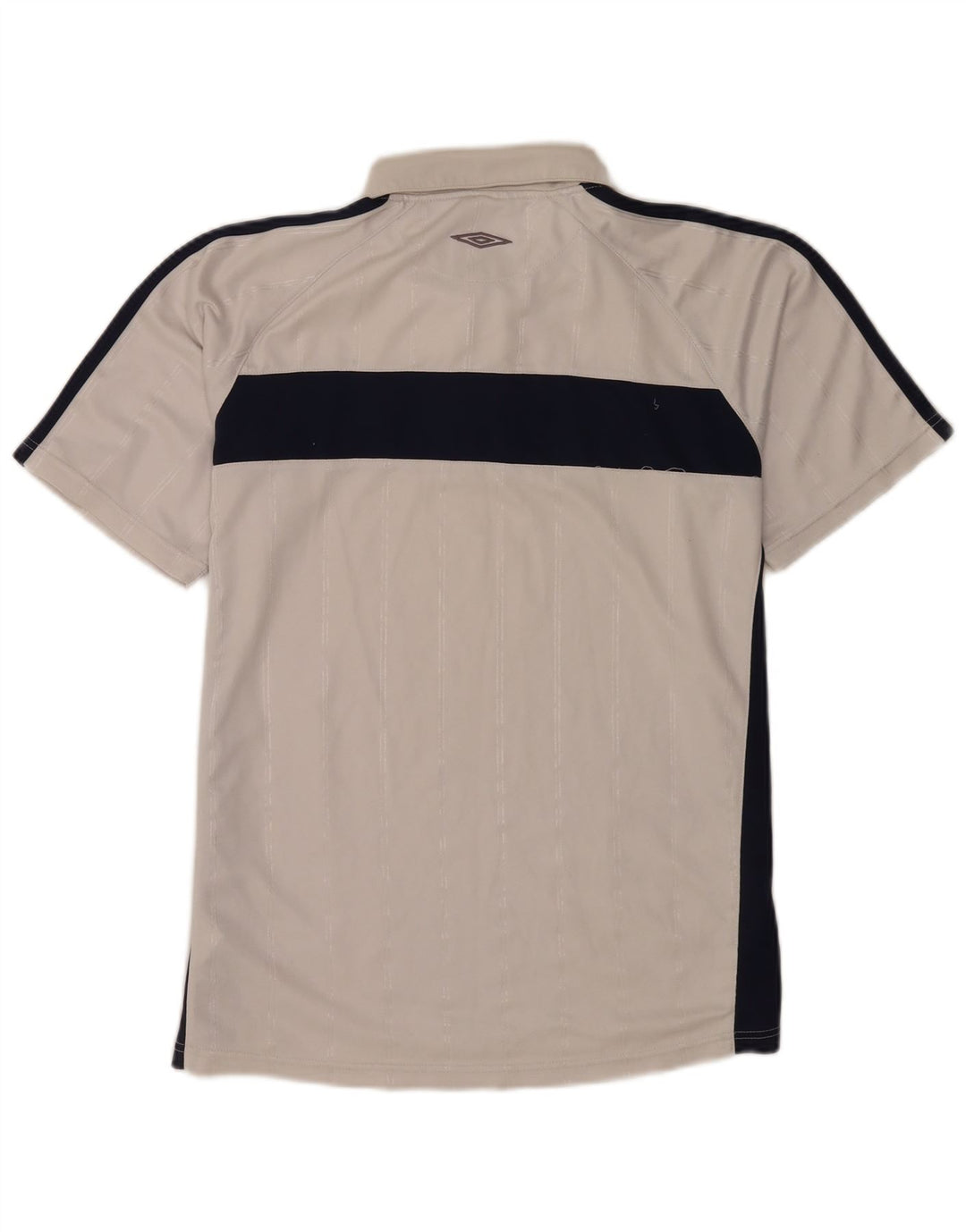 Polo Umbro da uomo color block bianco medio