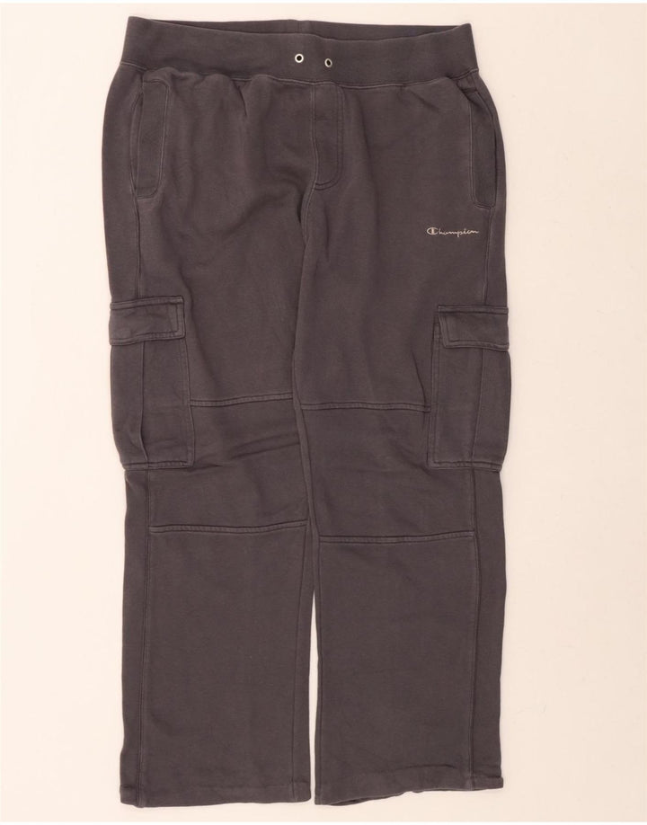 CHAMPION Mens Cargo Tracksuit Trousers 2XL  Grey Cotton Vintage Champion and Second-Hand Champion from Messina Hembry 