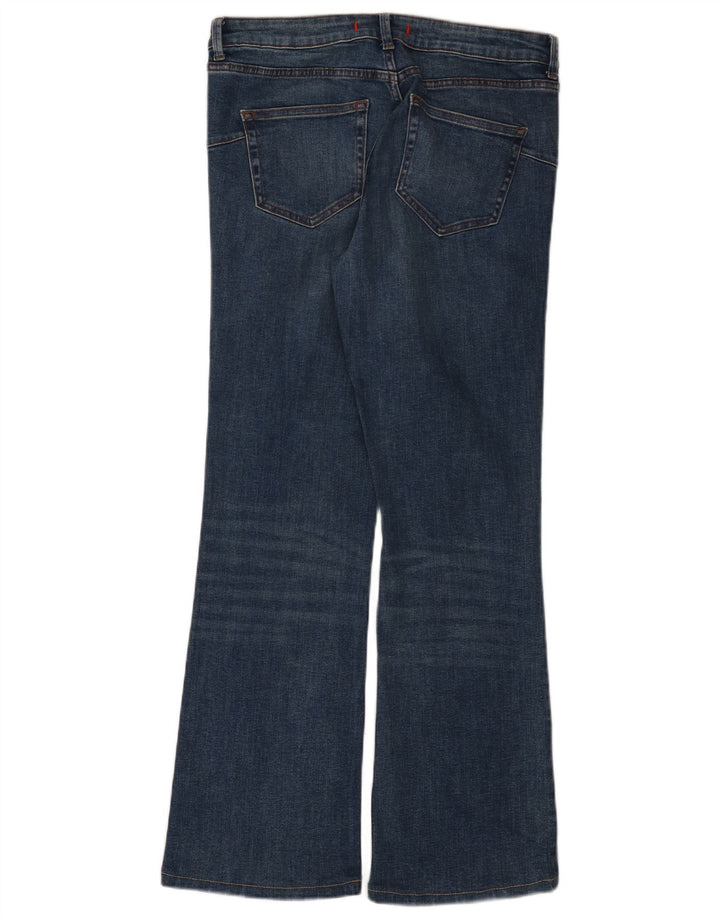 Jeans Bootcut da donna Zara EU 42 Large W32 L29 Cotone blu