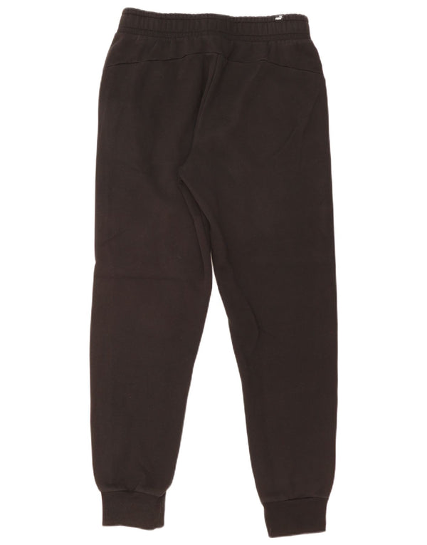 Pantaloni da tuta da uomo Puma Joggers Medium Black Cotton