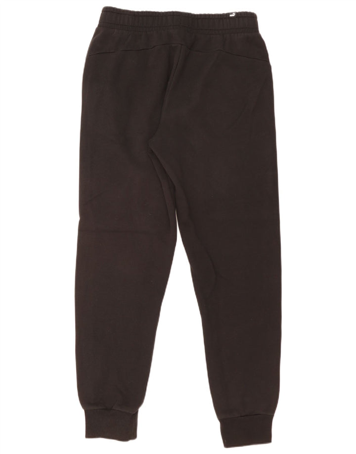 Pantaloni da tuta da uomo Puma Joggers Medium Black Cotton