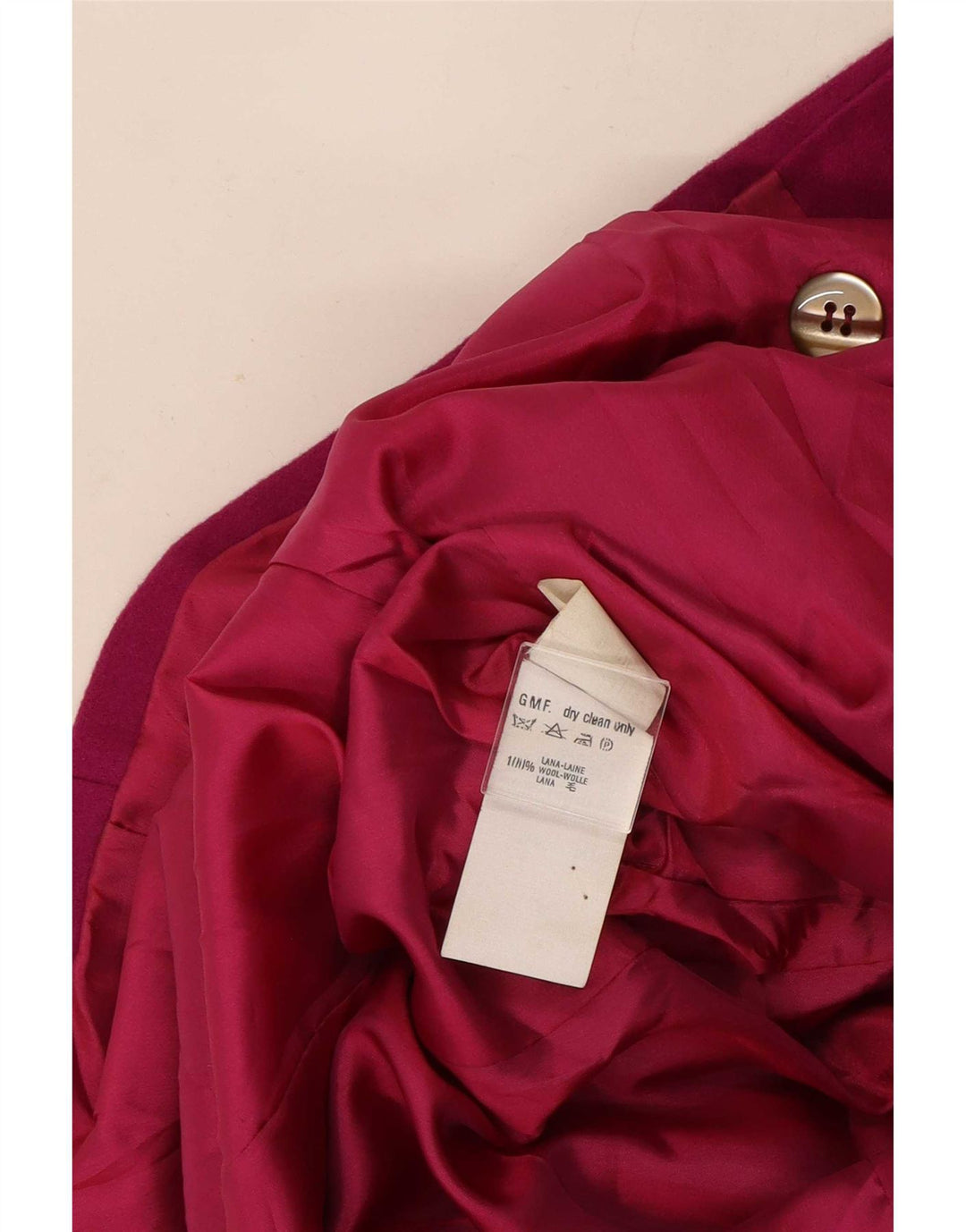 Accento By Marzotto Giacca blazer doppiopetto da donna UK 16 Large Rosa