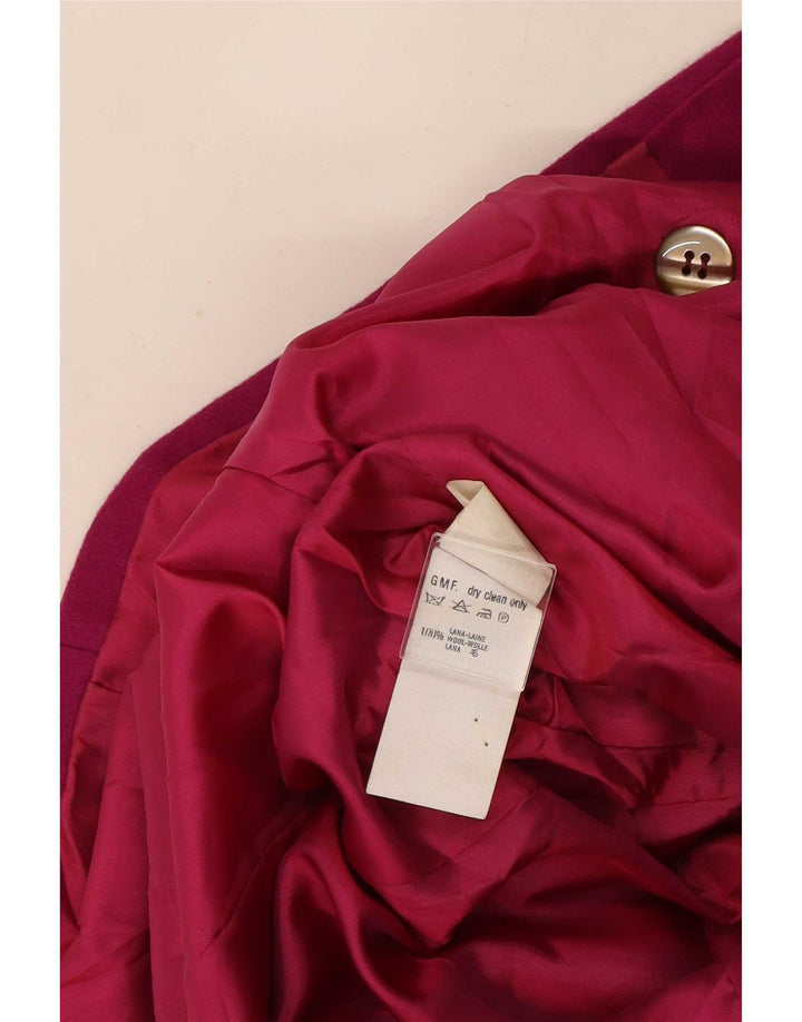 Accento By Marzotto Giacca blazer doppiopetto da donna UK 16 Large Rosa