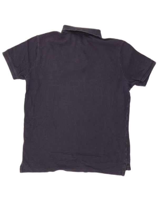 Polo Ralph Lauren Camicia slim fit personalizzata da uomo in cotone blu navy medio