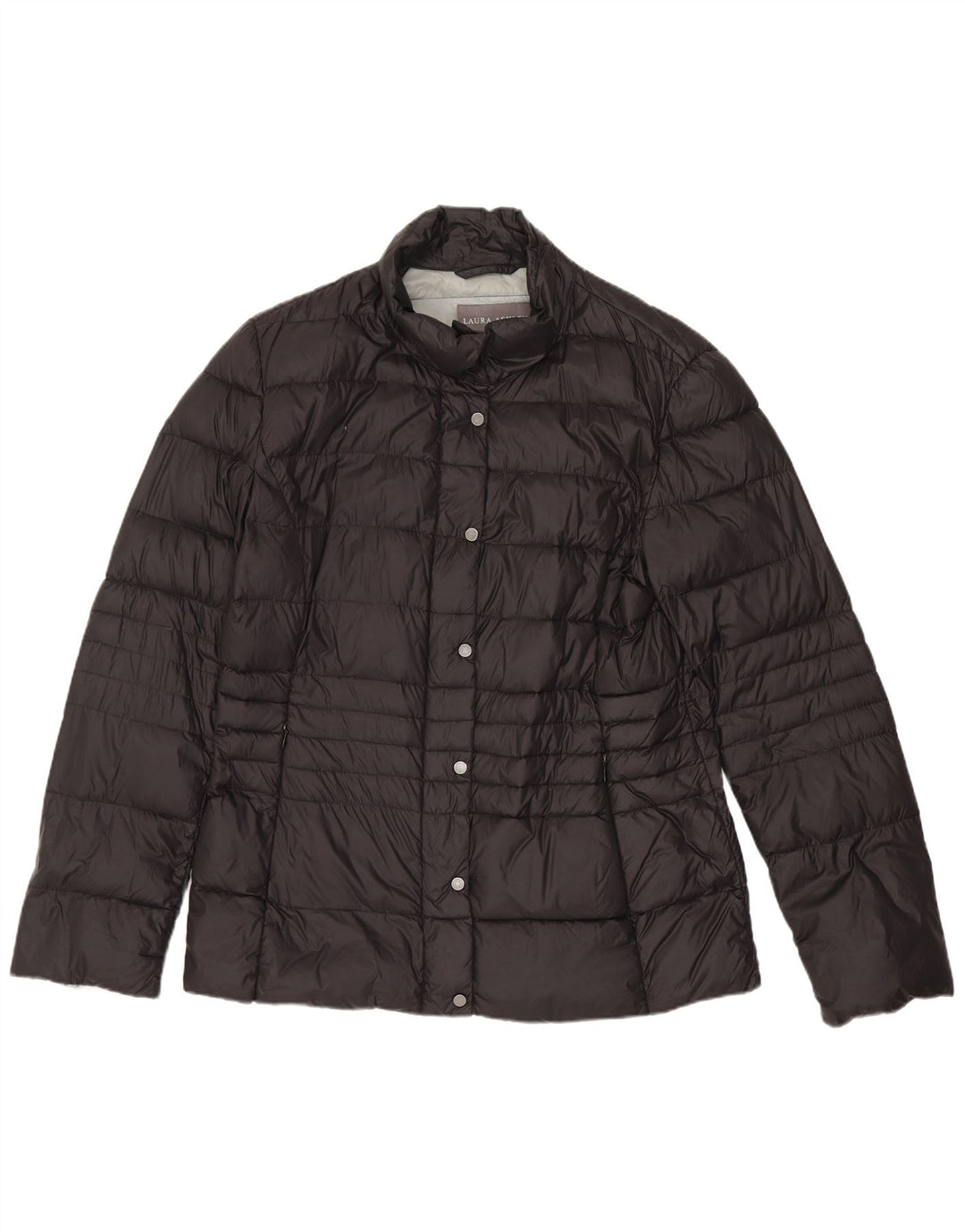 Giacca imbottita da donna Laura Ashley UK 12 media nera