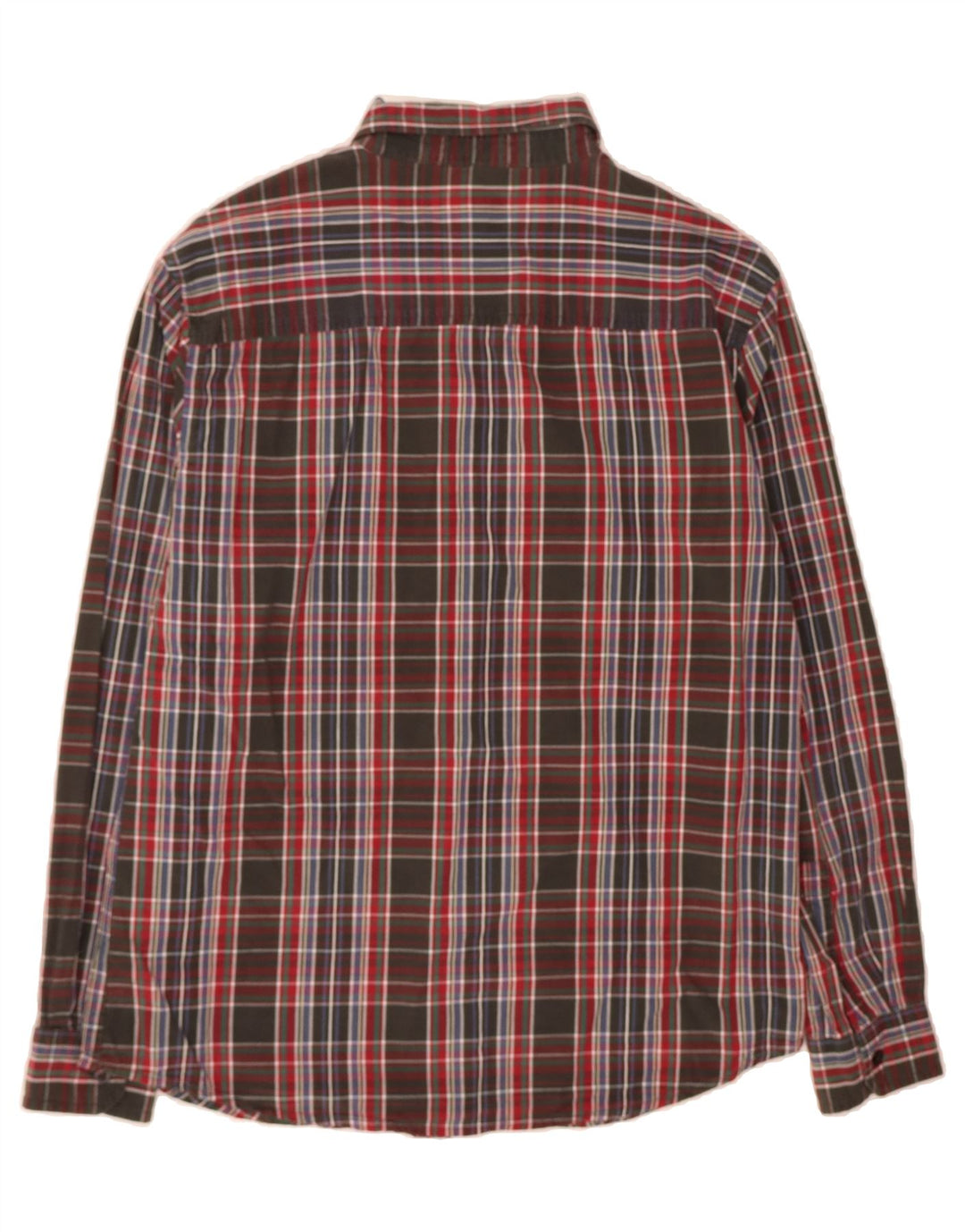 WRANGLER Mens Regular Fit Flannel Shirt Large Multicoloured Check Cotton Vintage Wrangler and Second-Hand Wrangler from Messina Hembry 