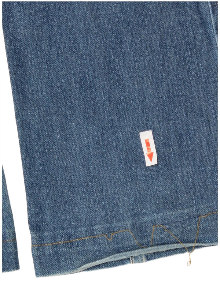 Jeans Svasati Da Donna Daniele Alessandrini W29 L31 Cotone Blu