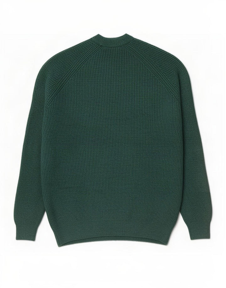Maglione maglione girocollo da uomo Marks & Spencer XL verde poliammide