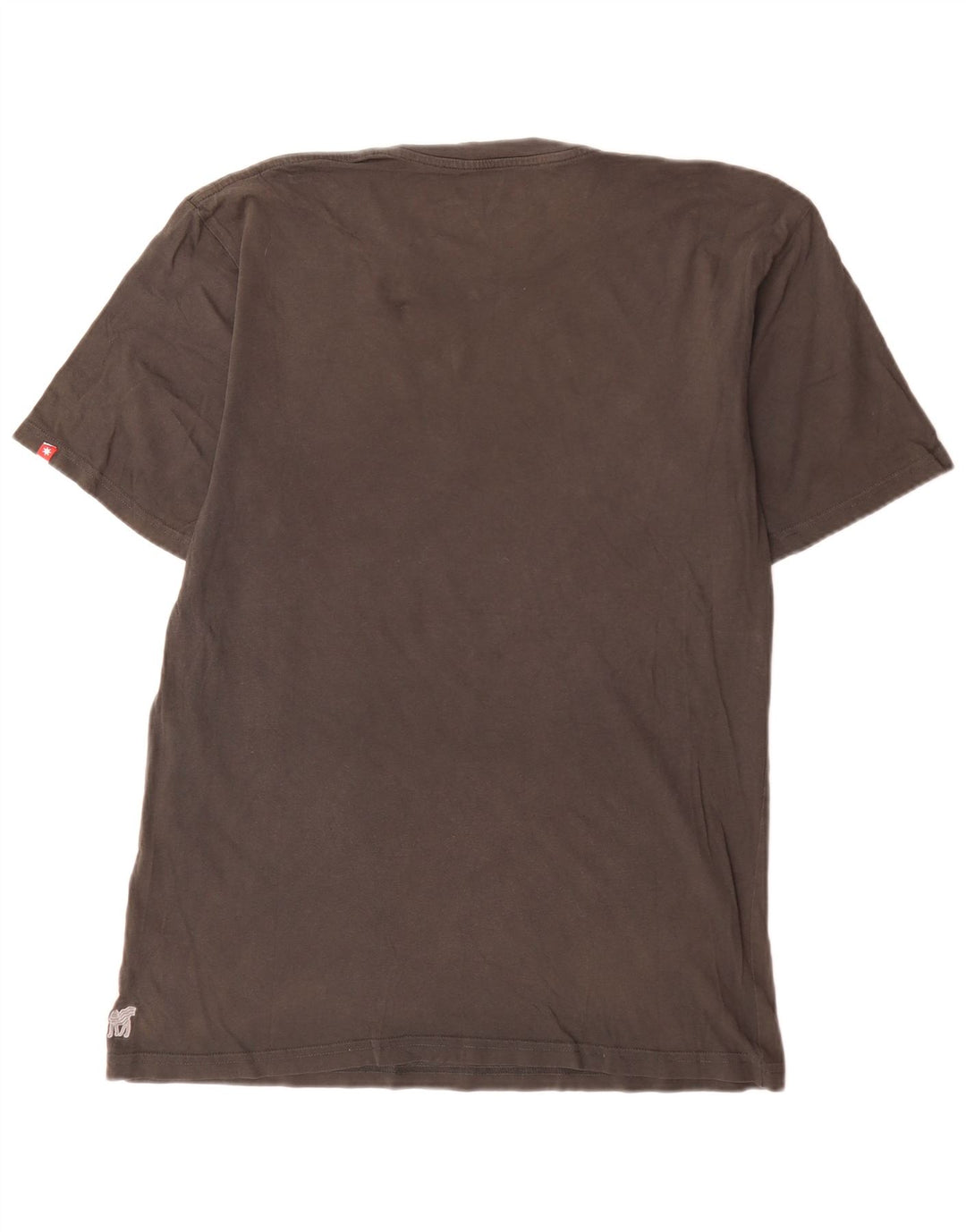 T-shirt grafica da uomo DC Top grande in cotone grigio