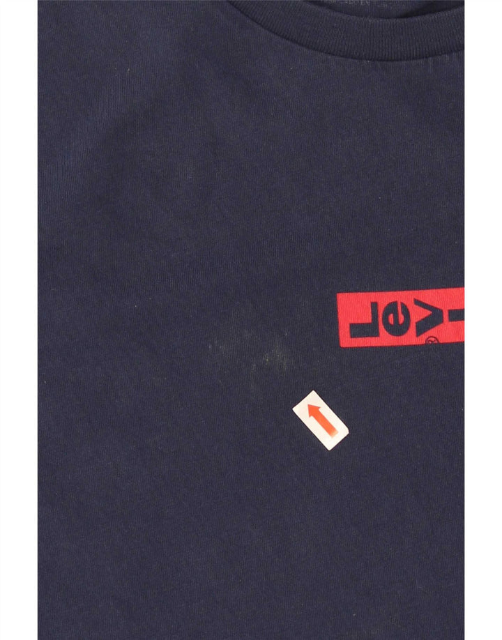 T-shirt grafica regolare a maniche corte da uomo Levi's, blu navy medio
