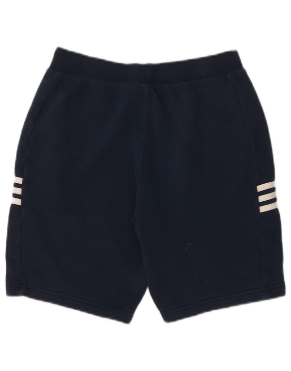 Pantaloncini sportivi Adidas da bambino 9-10 anni in cotone blu navy
