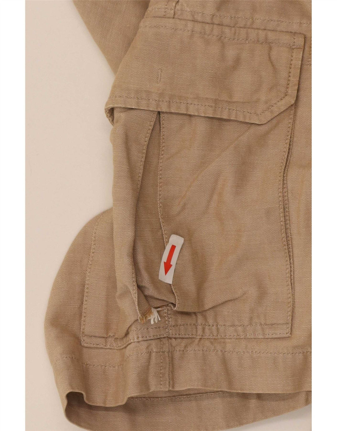 Pantaloncini cargo da uomo Massimo Dutti EU 38 Small W30 Cotone beige