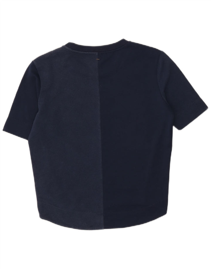 T-shirt oversize da donna G-Star Top UK 10 Small Poliestere blu navy