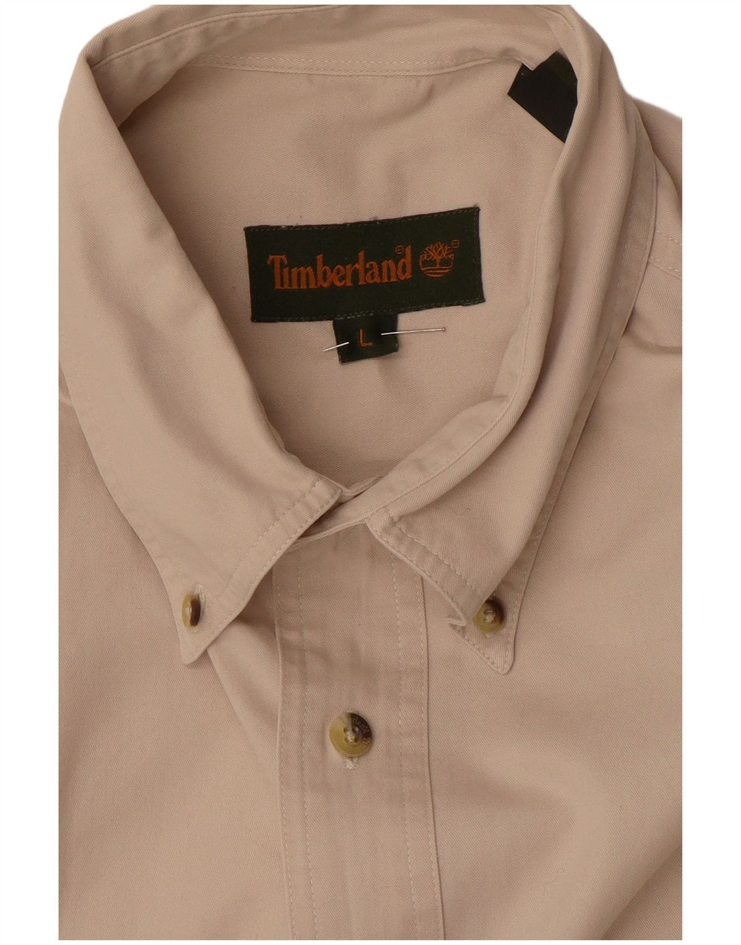 Camicia da uomo TIMBERLAND grande beige