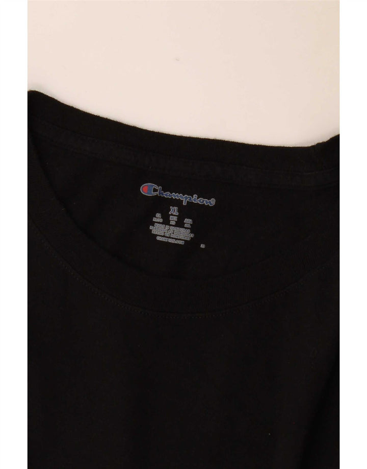 T-shirt grafica da uomo Champion Top XL Nera