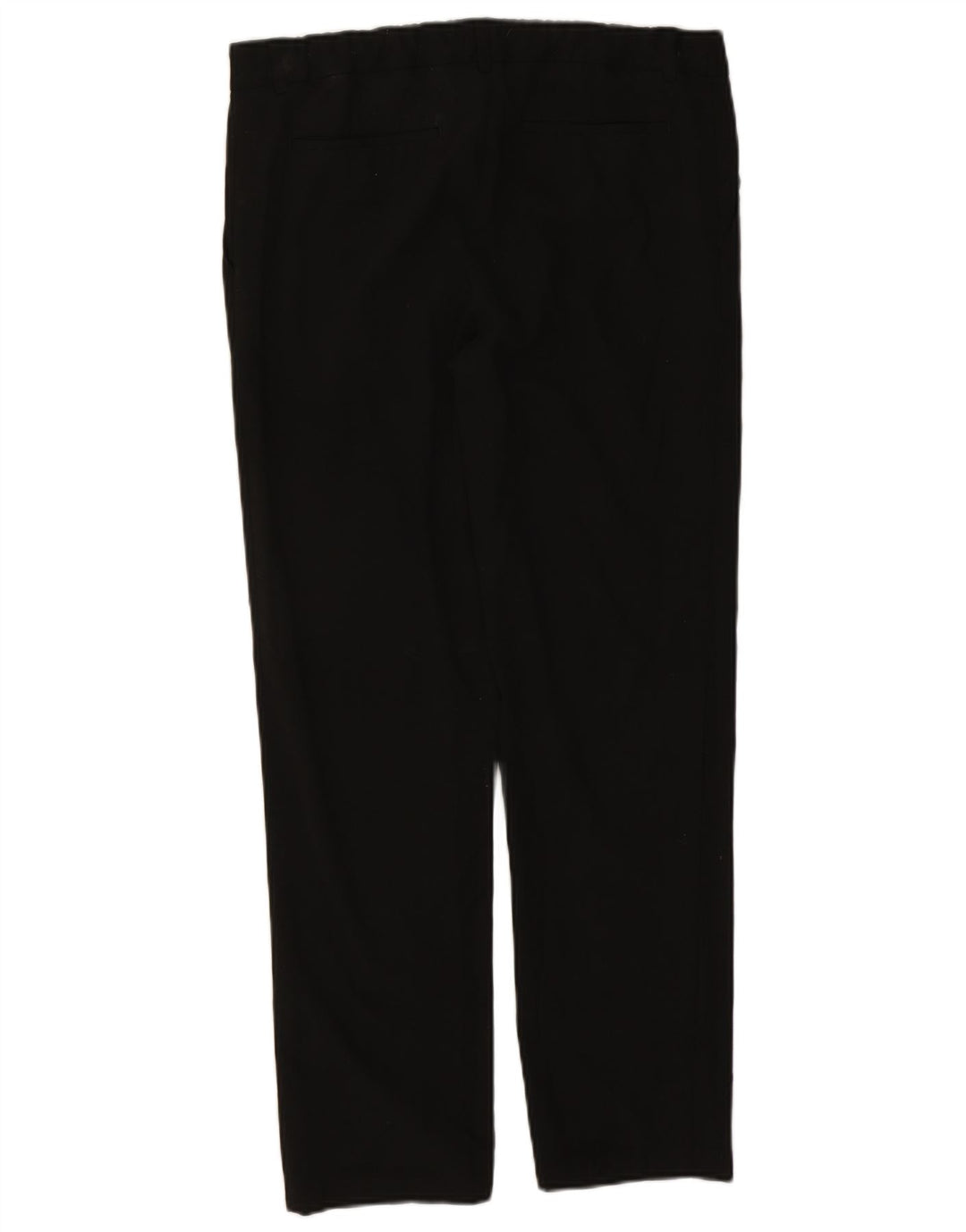 Pantaloni da abito dritti da uomo Marks & Spencer W34 L29 neri