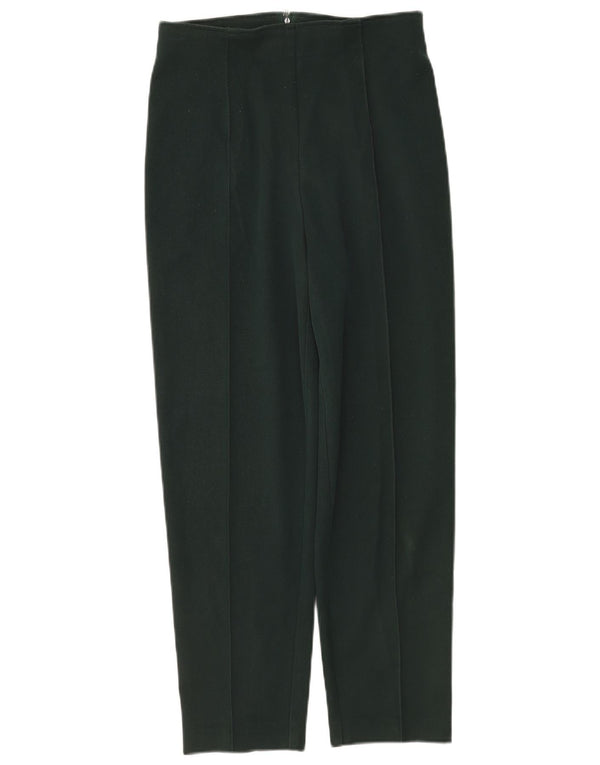 Pantaloni casual a vita alta da donna Stefanel IT 44 Medium W26 L26 Verde