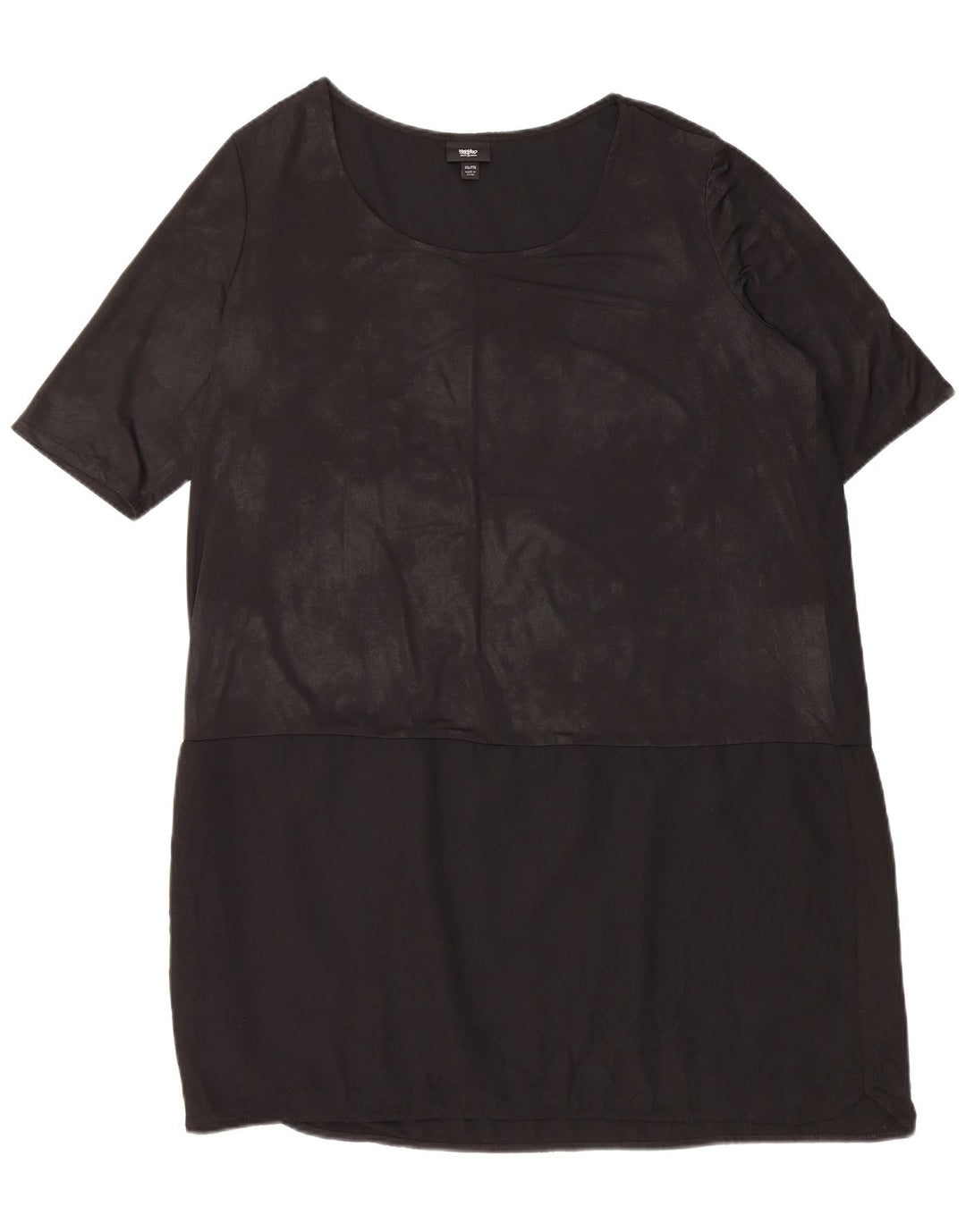 Abito a trapezio da donna MOSSIMO UK 20 2XL Poliestere nero