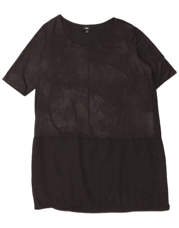 Abito a trapezio da donna MOSSIMO UK 20 2XL Poliestere nero