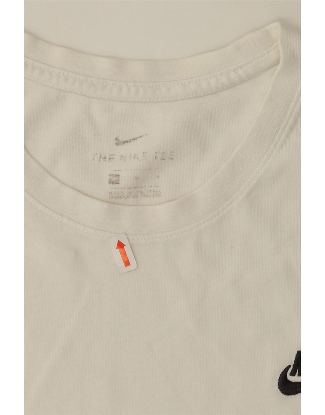NIKE Mens T-Shirt Top Medium White Vintage Nike and Second-Hand Nike from Messina Hembry 