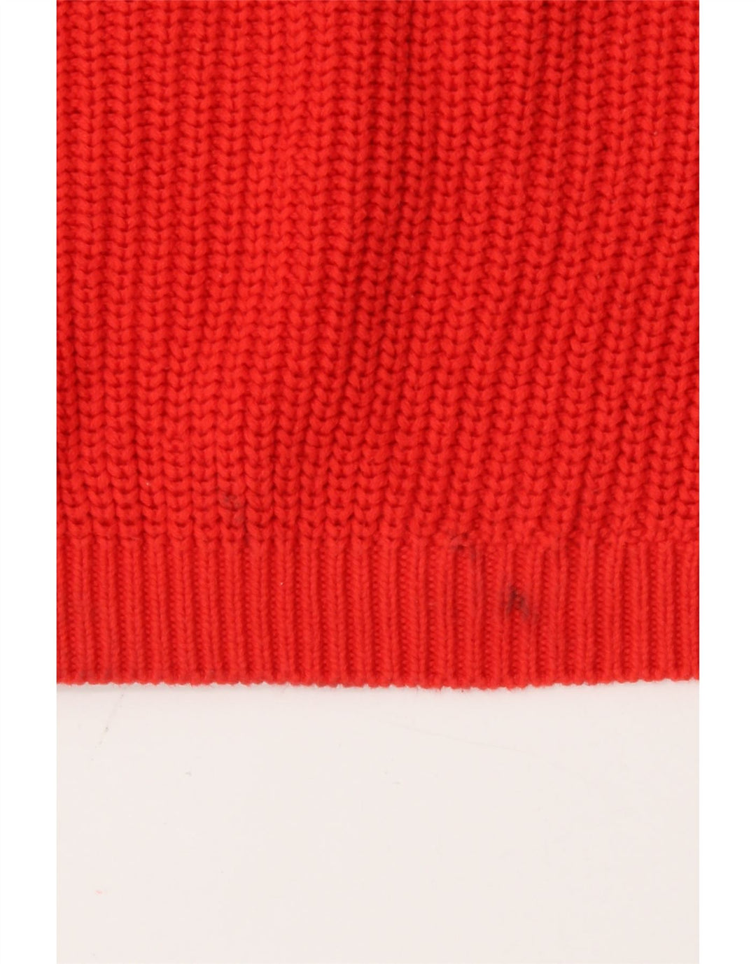 Maglione maglione a collo alto da uomo Zara XL in cotone rosso