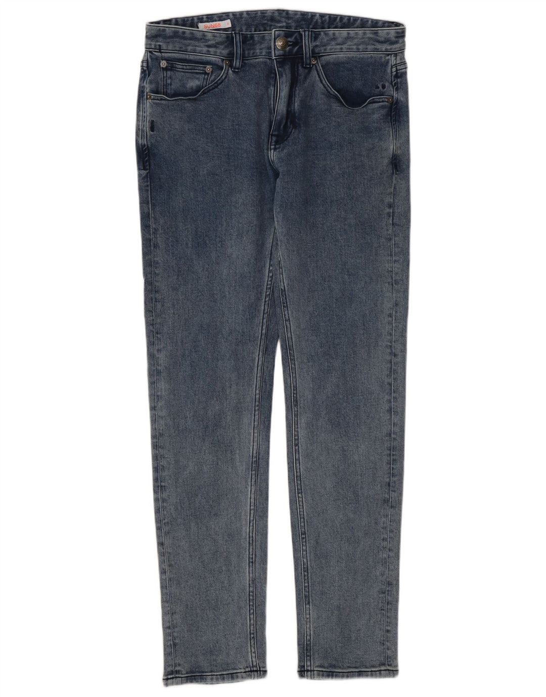Jeans slim da uomo Sun68 W31 L30 cotone blu