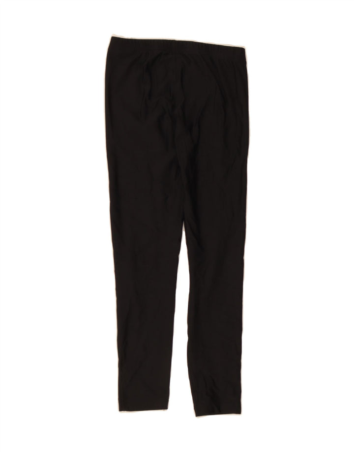 REEBOK Girls Leggings 8-9 Years Small Black Polyester Vintage Reebok and Second-Hand Reebok from Messina Hembry 