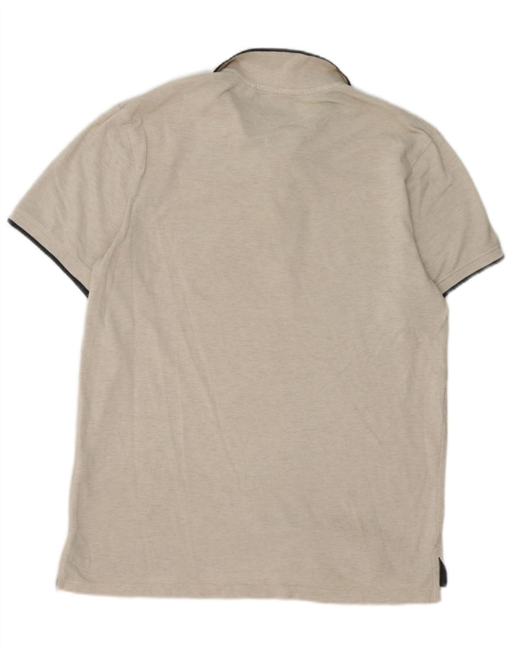 Polo da uomo Mountain Warehouse grande in cotone beige