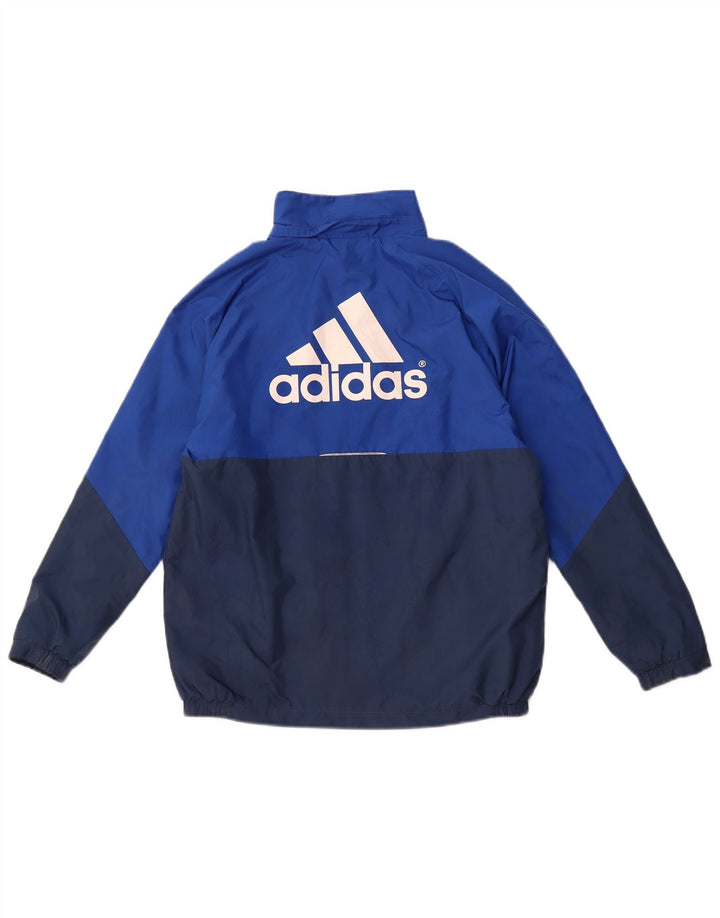 Giacca superiore della tuta ADIDAS da ragazzo Clima Proof 11-12 anni blu navy