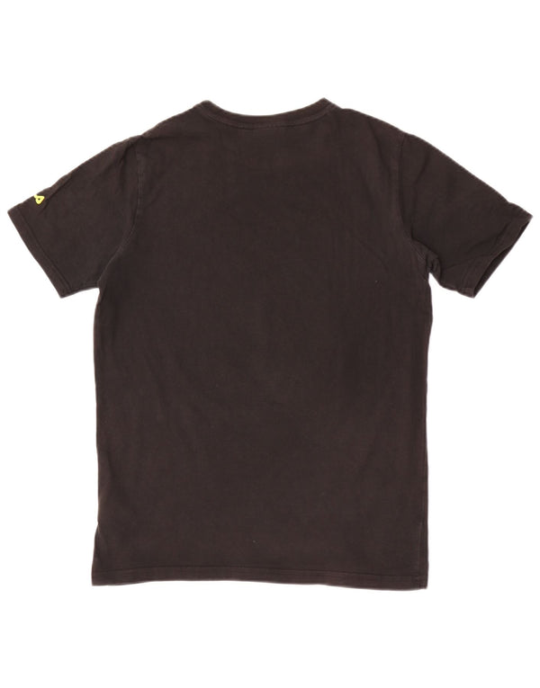 T-shirt grafica da bambino Fila Top 15-16 anni in cotone nero
