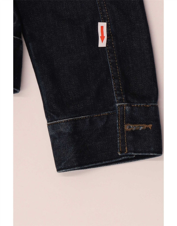 Giacca di jeans vestibilità regolare da uomo Jack & Jones UK 38 media blu navy classica