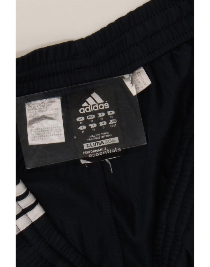 Pantaloni da tuta Adidas Clima 365 da uomo medio poliestere blu navy