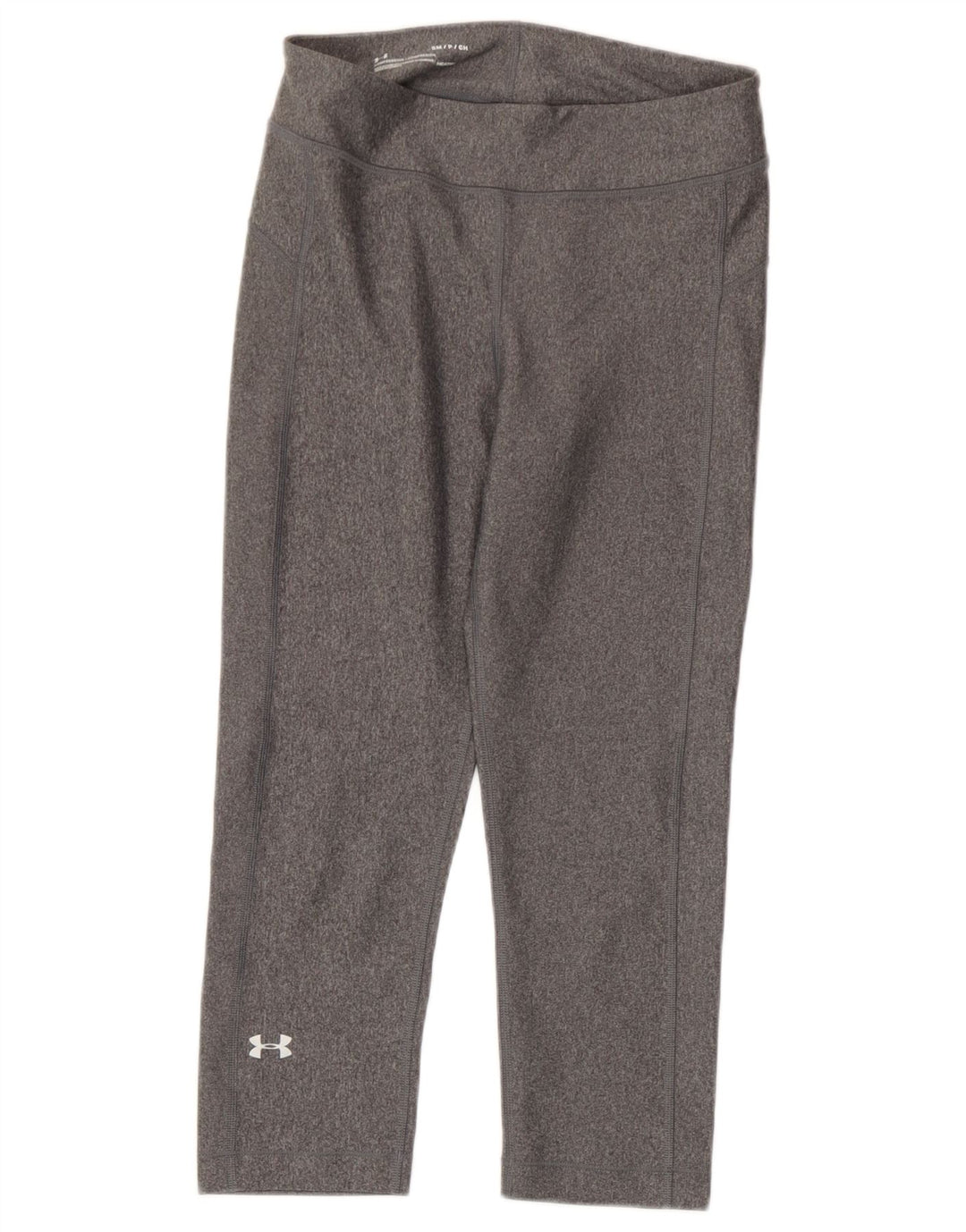 Leggings Under Armour da donna Heat Gear Capri UK 8 piccolo poliestere grigio