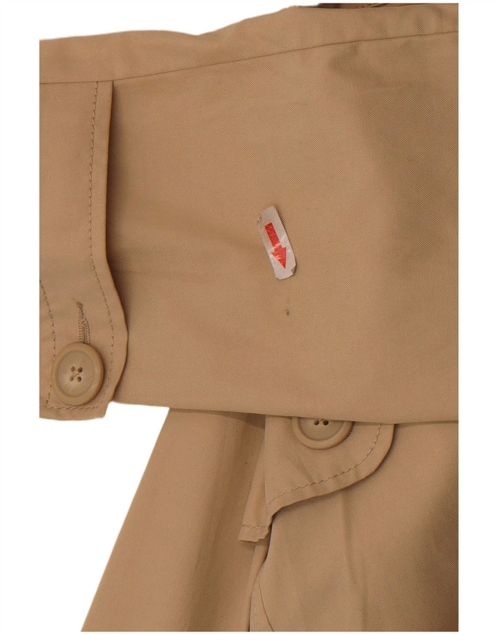 Trench Donna Sisley IT 46 Large Beige Cotone