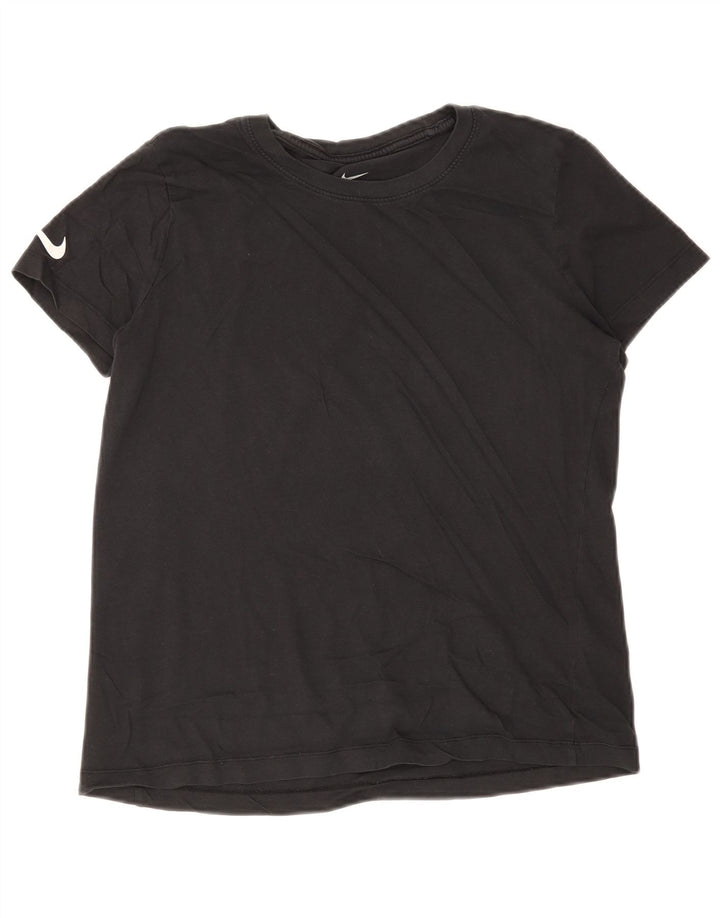 T-shirt da uomo Nike Top grande in cotone nero